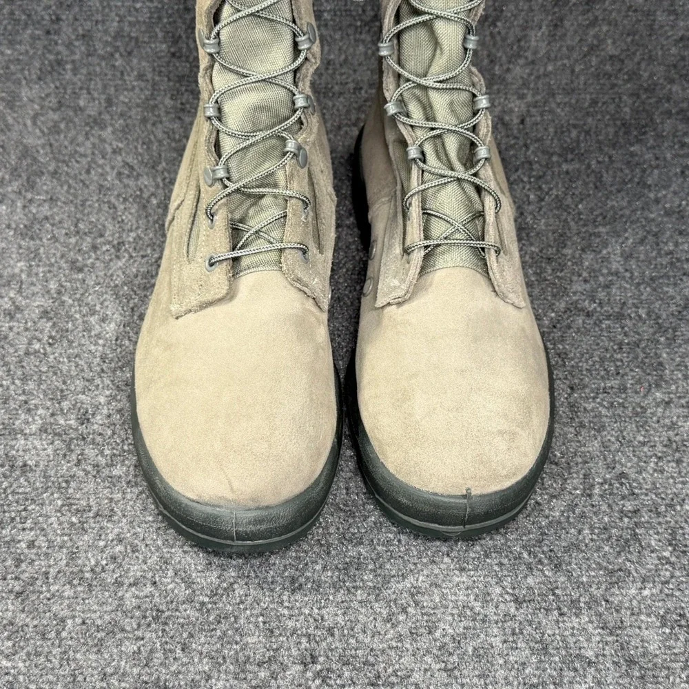 Belleville 600 Hot Weather Military Combat Boot Mens 10.5 Green Lace Up Tactical